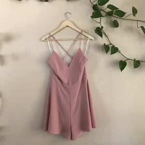 Blush Pink Romper